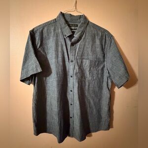 Banana Republic Men's Charcoal Button Down Shirt